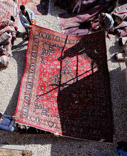 خشک کردن قالی در قالی شویی مهرشهر